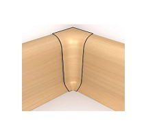 Плинтус Ideal Comfort 55mm Угол внутренний под цвет к плинтусу Ideal фото 1 | FLOORDEALER